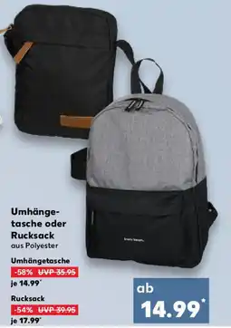 Kaufland Umhänge- tasche oder Rucksack Umhängetasche Angebot