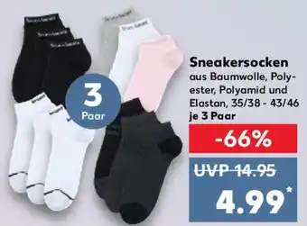 Kaufland bruno banani Sneakersocken Angebot