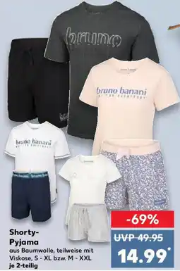 Kaufland bruno banani Shorty- Pyjama Angebot