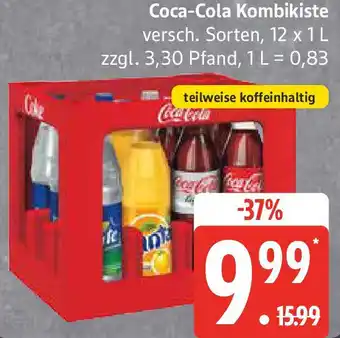 Edeka Coca-Cola Kombikiste Angebot