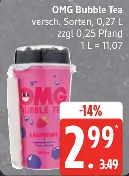 Edeka OMG Bubble Tea Angebot