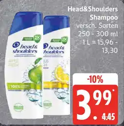 Edeka Head&Shoulders Shampoo Angebot