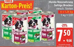 Edeka Hunde Nassnahrung Saftige Brocken Angebot