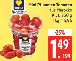 Edeka Mini Pflaumen Tomaten Angebot