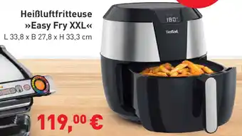 Edeka TEFAL Heißluftfritteuse Easy Fry XXL Angebot