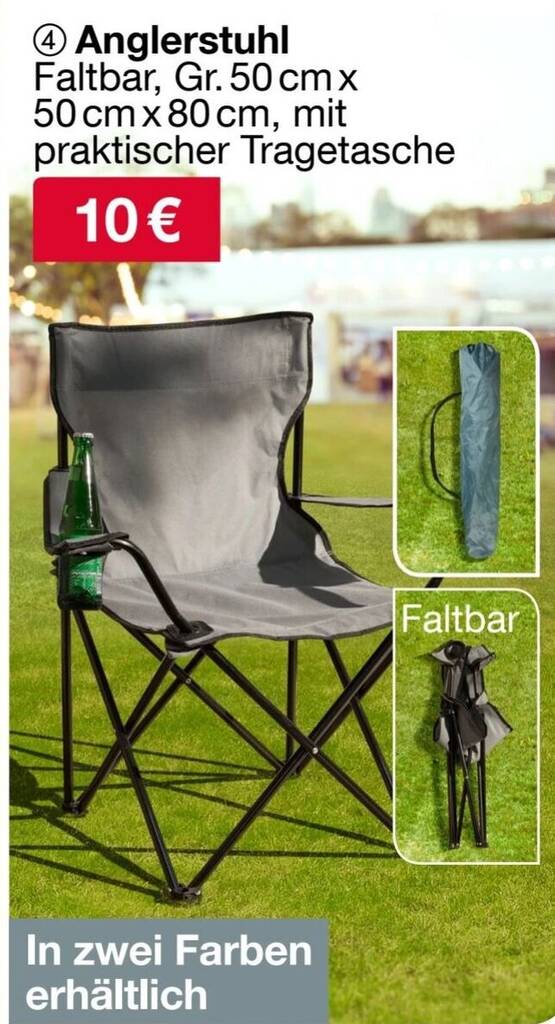 Anglerstuhl Angebot bei Woolworth Gültig bis 11-05-2025
