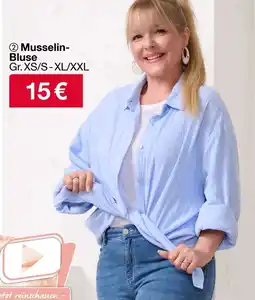Woolworth Musselin- Bluse Angebot