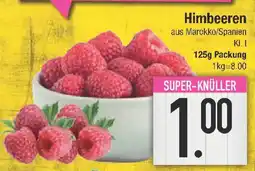 E-Center Himbeeren Angebot