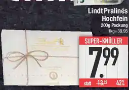 E-Center Lindt Pralinés Hochfein Angebot