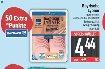 E-Center Bayrische Lyoner Angebot