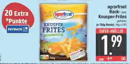 E-Center agrarfrost Back- oder Knusper-Frites Angebot