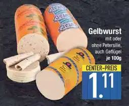 E-Center Gelbwurst Angebot