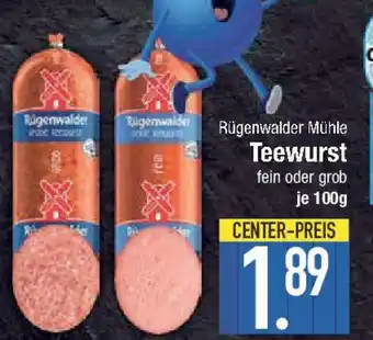 E-Center Rügenwalder Mühle Teewurst Angebot