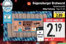 E-Center Regensburger Bratwurst Angebot