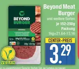 E-Center Beyond Meat Burger Angebot