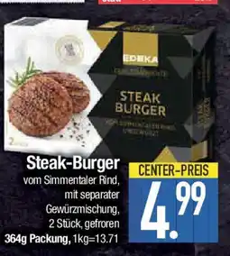 E-Center Steak-Burger Angebot