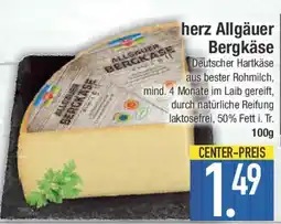 E-Center herz Allgäuer Bergkäse Angebot