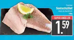 E-Center Frisches Seelachsfilet Angebot