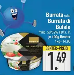 E-Center Burrata oder Burrata di Bufala Angebot