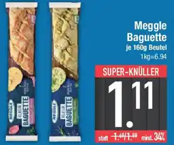 E-Center Meggle Baguette Angebot