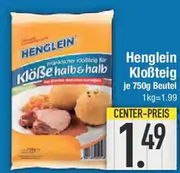 E-Center Henglein Kloẞteig Angebot