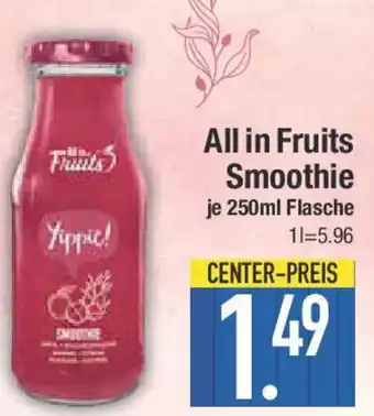 E-Center All in Fruits Smoothie Angebot