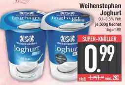 E-Center Weihenstephan Joghurt Angebot