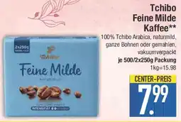 E-Center Tchibo Feine Milde Kaffee Angebot