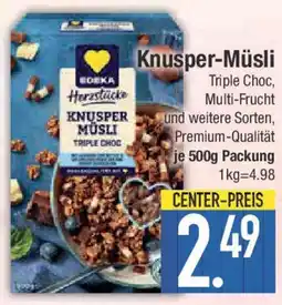 E-Center Knusper-Müsli Angebot