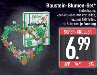 E-Center Baustein-Blumen-Set Angebot