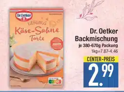 E-Center Dr. Oetker Backmischung Angebot