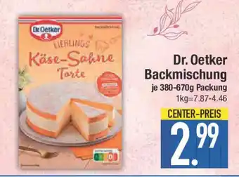 E-Center Dr. Oetker Backmischung Angebot