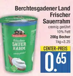 E-Center Berchtesgadener Land Frischer Sauerrahm Angebot