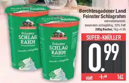 E-Center Berchtesgadener Land Feinster Schlagrahm Angebot