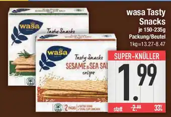 E-Center wasa Tasty Snacks Angebot