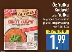 E-Center Öz Yufka Kadayif oder Yufka Angebot
