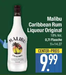 E-Center Malibu Caribbean Rum Liqueur Original Angebot
