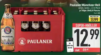 E-Center Paulaner Münchner Hell Angebot