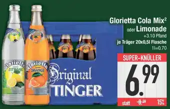 E-Center Glorietta Cola Mix oder Limonade Angebot