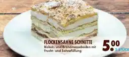 E-Center Flockensahne schnitte stück Angebot