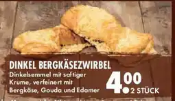 E-Center Dinkel bergkäsezwirbel Angebot