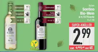E-Center Italien Sontino Bio-Wein Angebot