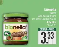 E-Center bionella vegane Nuss-Nougat-Creme Angebot