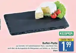 E-Center Buffet-Platte Angebot