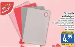 E-Center GUT& GÜNSTIG Schneid- unterlagen Angebot