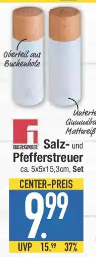 E-Center BERGHER Salz- und Pfefferstreuer Angebot