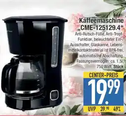 E-Center Kaffeemaschine ,,CME-125129.4 Angebot