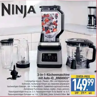 E-Center 3-in-1-Küchenmaschine mit Auto-iQ,,BN800EU Angebot