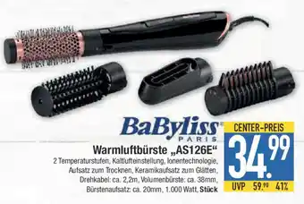 E-Center BaByliss Warmluftbürste,,AS126E" Angebot