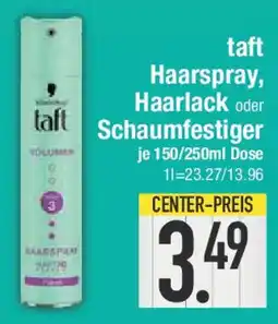 E-Center taft Haarspray, Haarlack oder Schaumfestiger Angebot